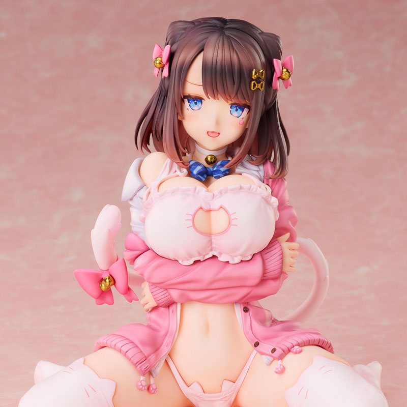 Katto Illustration "Ribbon Hairpin-chan (Nekorindou Illustration) " Complete Figure(Pre-order)
