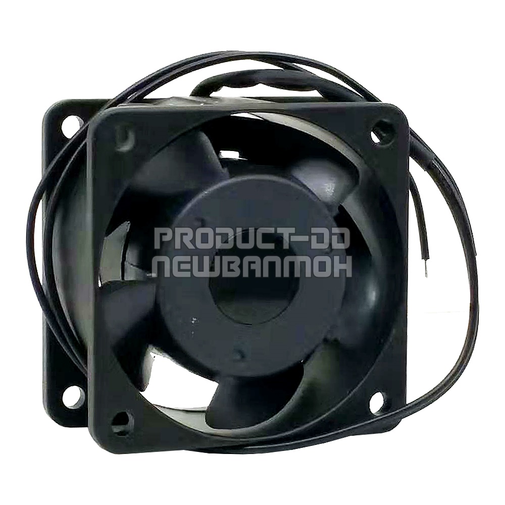 พัดลมระบายความร้อน AC 220V 6030HBL บอลแบริ่ง Ball Bearing ขนาด 2.5 นิ้ว (6x6x3 ซม.)