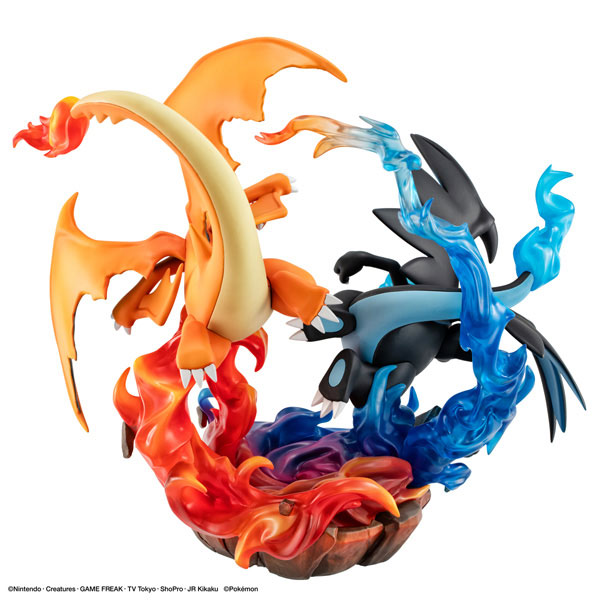 G.E.M. EX Series Pokemon Mega Charizard X & Mega Charizard Y Complete Figure(Pre-order)