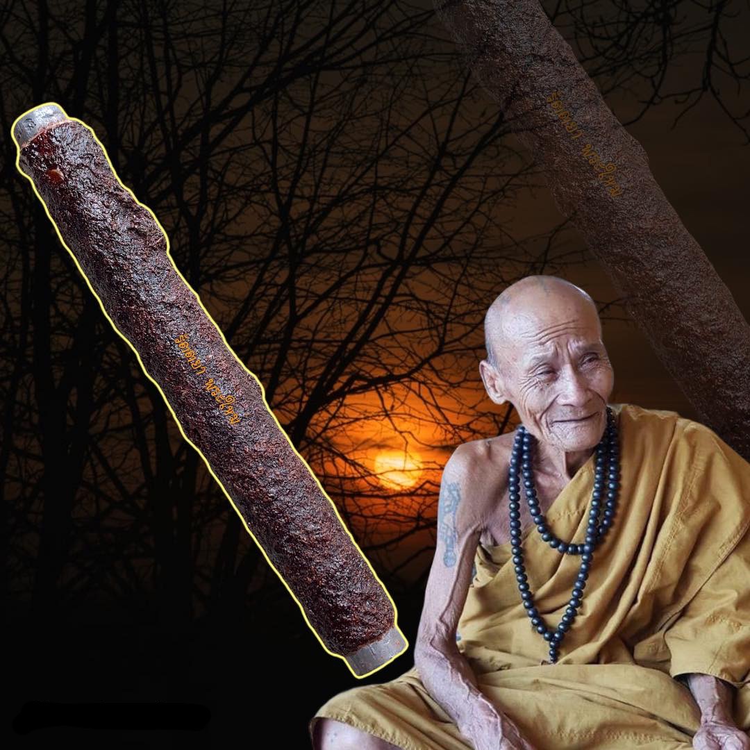 ตะกรุดนเรศวรตั้งตัวหลวงปู่ แม่น วัดหน้าผา จ.เพชรบูรณ์