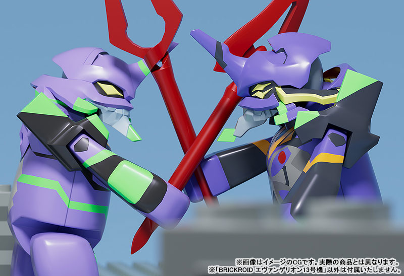 BRICKROID Rebuild of Evangelion Evangelion Production Model-13 Posable Figure(Pre-order)