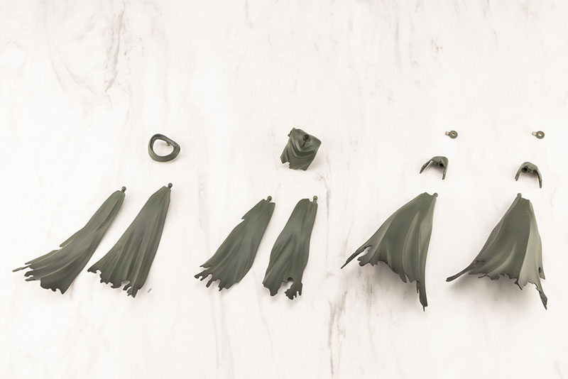 M.S.G Modeling Support Goods DRESS UP PARTS CRASH&SIDE CLOAK DARK GREEN Ver.(Pre-order)