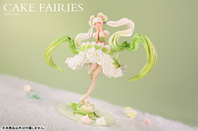 "Cake Fairies Matcha" illustration by aruk 1/7 Complete Figure(Pre-order)