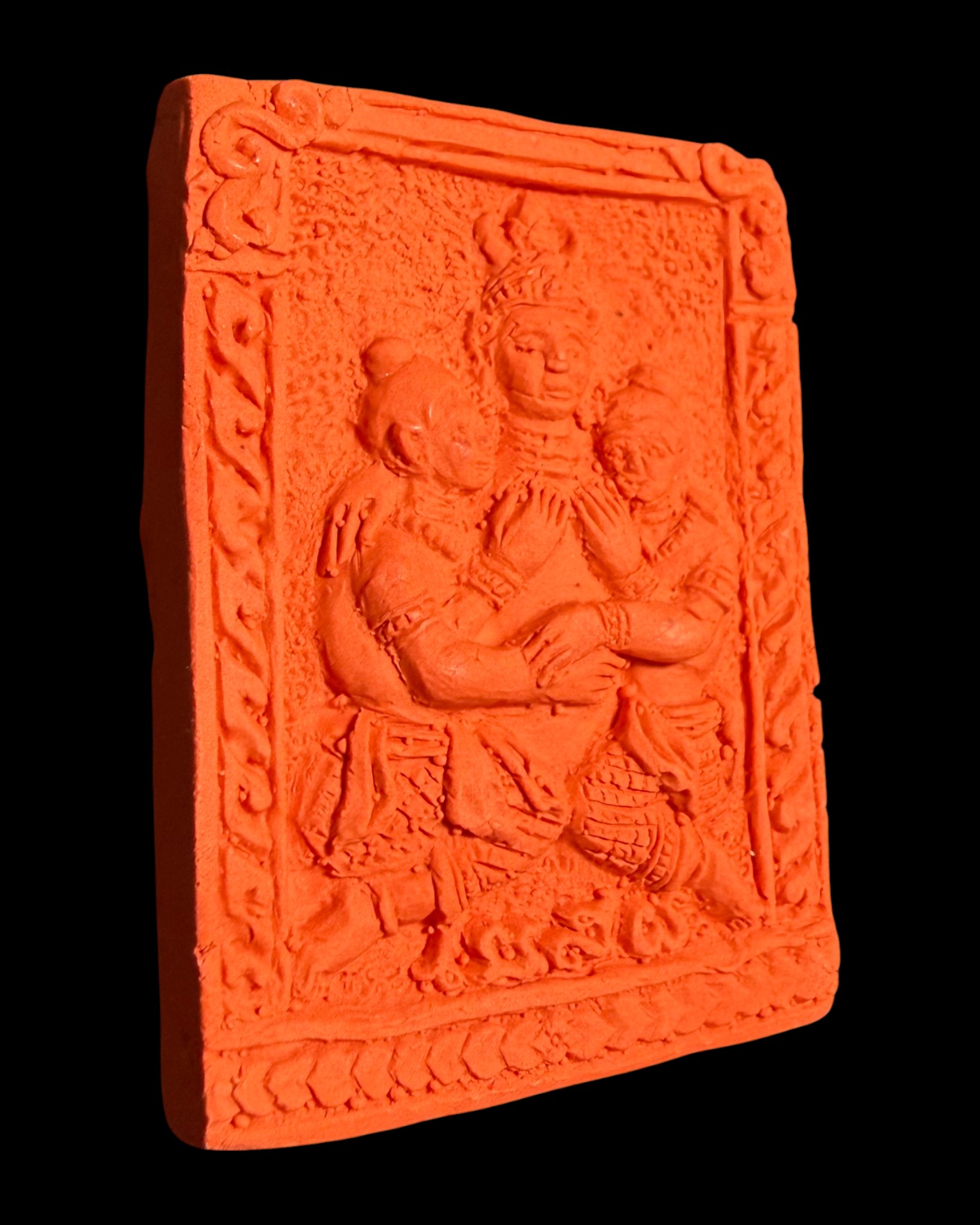 พญาเขาคำเขารักเขาหลง (สีส้ม) Golden Horn Prince. (orange color) SKU-03537