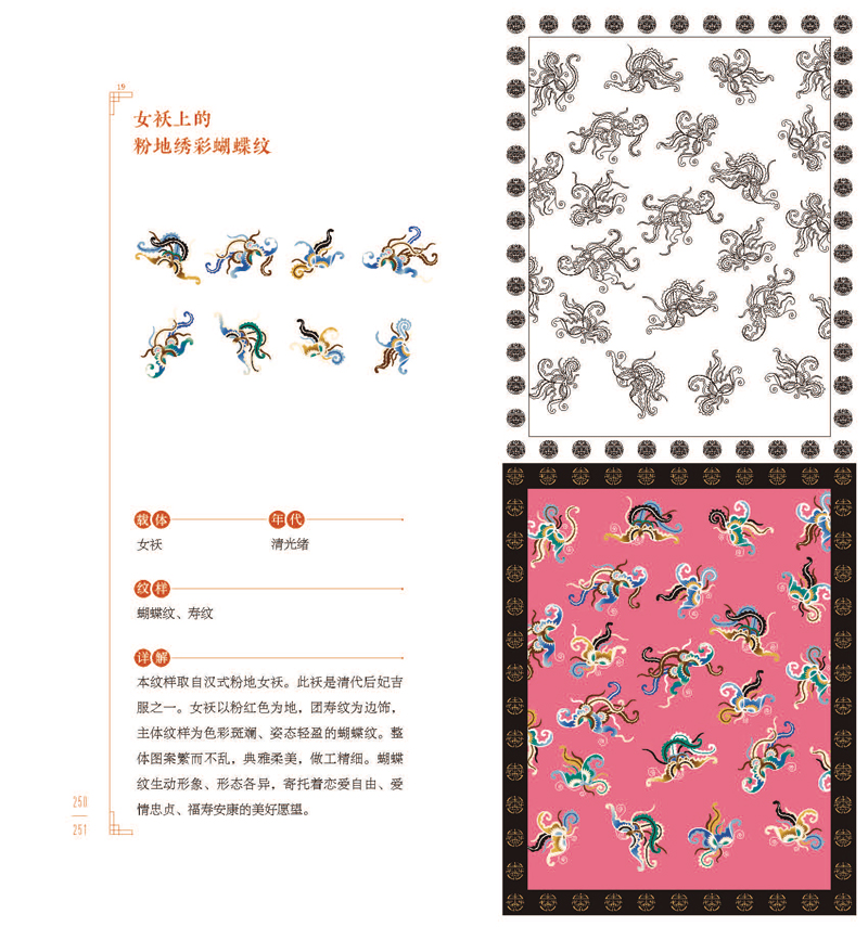 (พร้อมส่ง) หนังสือตัวอย่างลายแพทเทิร์นมงคลของจีน