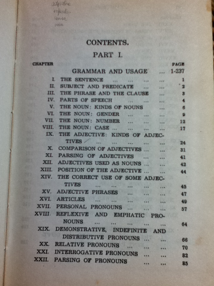 HIGH SCHOOL ENGLISH GRAMMAR/ P.C. WHEN, M.A. (Oxon.)