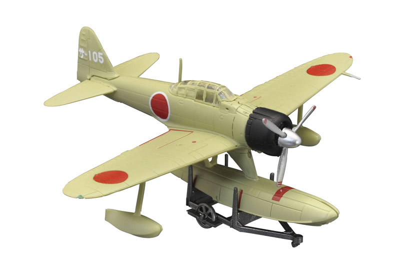 โมเดลเครื่องบินจำลอง ยี่ห้อเอฟทอย ขนาด 1/144 ชุด Wing Kit Collection Vol.15 #1A Nakajima A6M2-N Sasebo Naval Air Corps