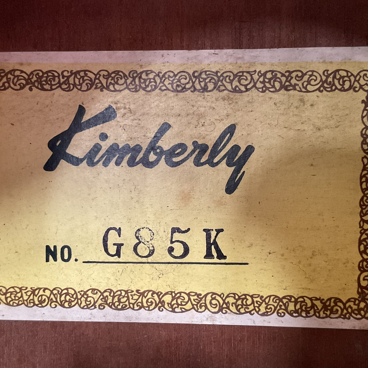 กีต้าร์คลาสสิค Kimberly : G85K