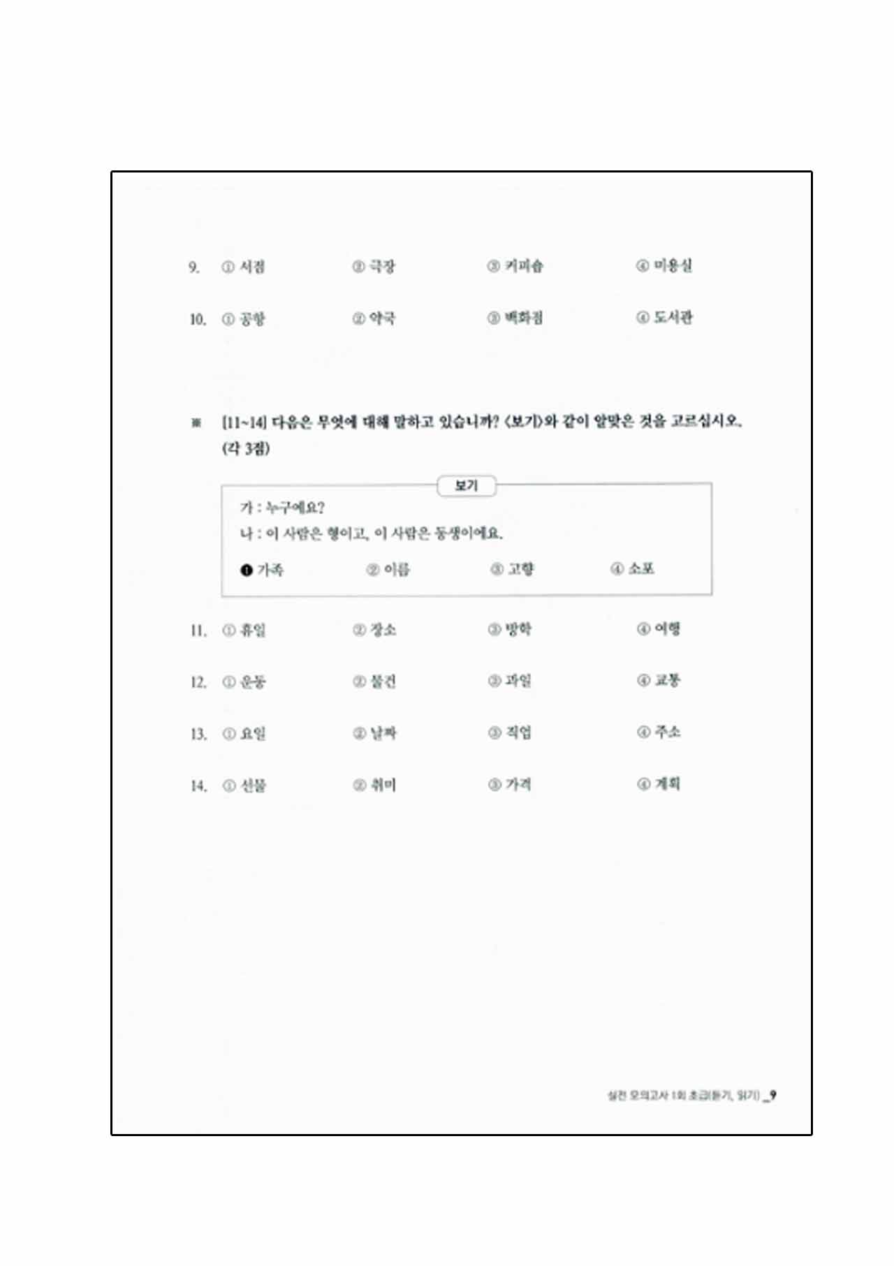 หนังสือเตรียมสอบ TOPIK Hot TOPIK NEW TOPIK 1 for English - Actual Test 핫 토픽