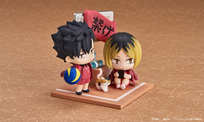 Qset+ Haikyuu!! Tetsuro Kuroo & Kenma Kozume Complete Figure(Pre-order)