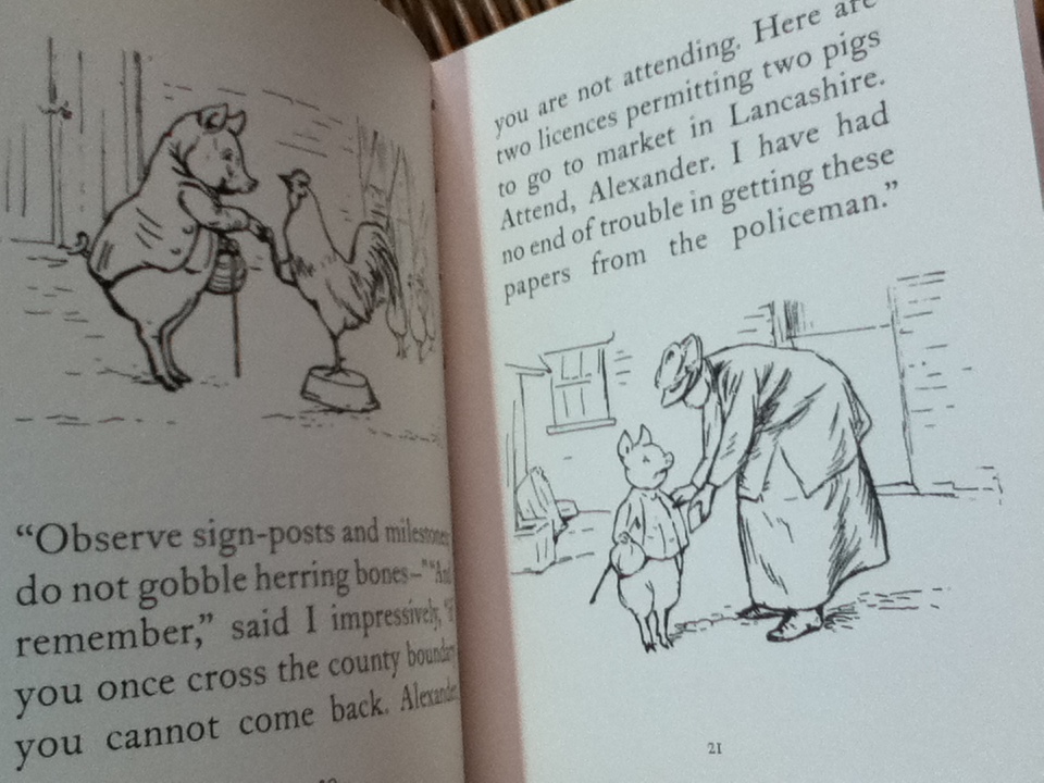 The Tale of Pigling Bland/ BEATRIX POTTER (ปกแข็ง+ใบหุ้มปก)