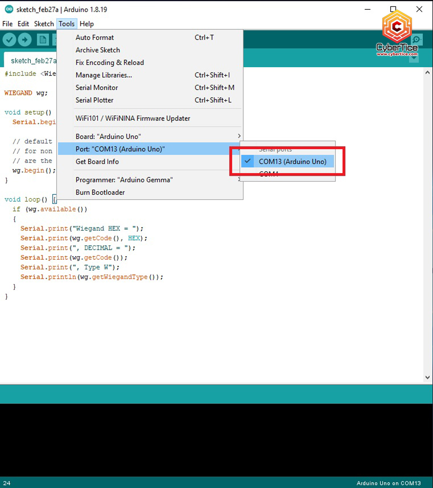 สอนใช้งาน Arduino เครื่องอ่านบัตรคีย์การ์ดระยะไกล 125khz ระยะอ่าน 70 ...