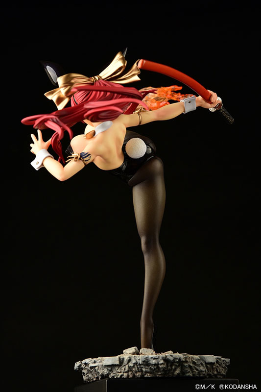 FAIRY TAIL Erza Scarlet High Kick ver. Black Bunny 1/6 Complete Figure(Pre-order)(Single Shipment)