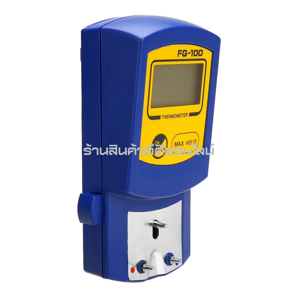 เครื่องวัดอุณหภูมิปลายหัวแร้ง Thermometer FG-100 พร้อมเซนเซอร์ 5 ตัว และแบตเตอรี่ 9V