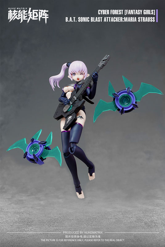 1/12 NUKE MATRIX B.A.T. SONIC BLAST ATTACKER:MARIA STRAUSS [First Press Limited Edition] Plastic Model(Provisional Pre-order)