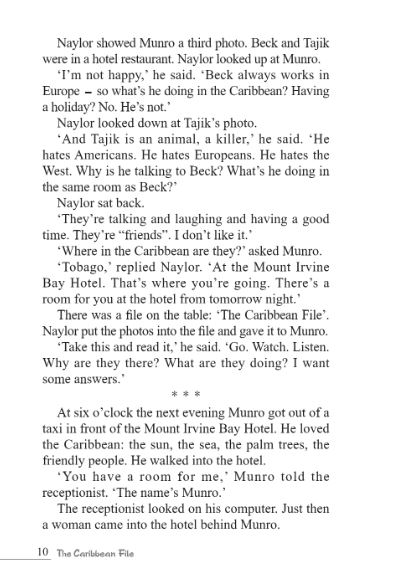 หนังสืออ่านนอกเวลาภาษาอังกฤษเรื่อง The Caribbean File (ระดับ 1) The Caribbean File (Level 1)