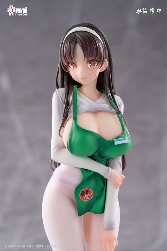 [Bonus] "First Business! Mari Hanamiya the Gentle Shop Assistant" illustration by POPQN 1/6 Complete Figure(Pre-order)