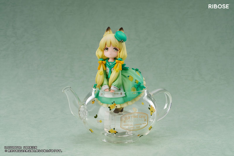 [Bonus] [Exclusive Sale] Original Chibi Figure DLC Series "Tea Time Cats" : "Lemon Cat"(Provisional Pre-order)