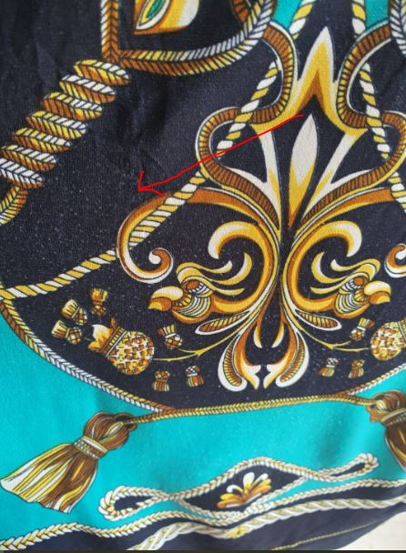 FF03790 เสื้อผ้ามือสอง ลวดลายสวย แบรนด์ George อก 48-52นิ้ว