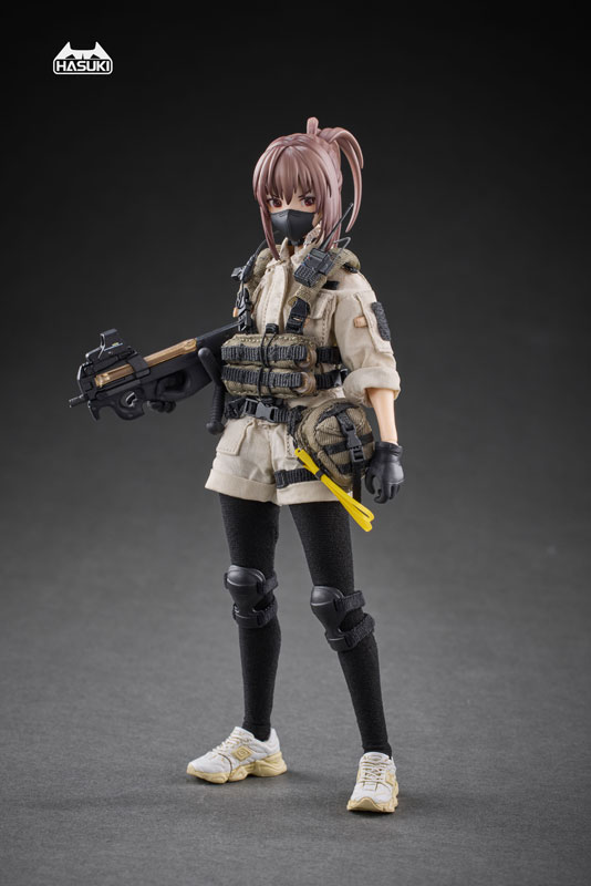 pocket art Series PA006 Security Hiyo Reizei 1/12 Complete Model Action Figure(Provisional Pre-order)