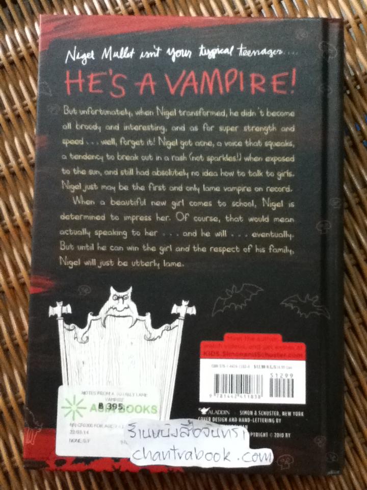 Notes from a TOTALLY LAME VAMPIRE/ TIM COLLINS