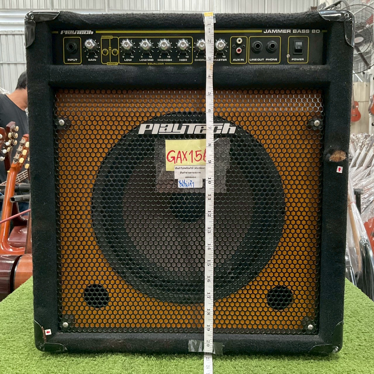 แอมป์เบส PlayTech : JAMMER BASS 80 สินค้าไม่พร้อมใช้งาน (ต้องซ่อม)