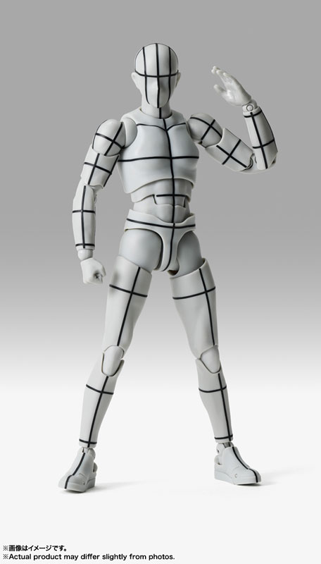 S.H.Figuarts Body-kun -Sports- Edition -Wire Frame- (Gray Color Ver.)(Pre-order)