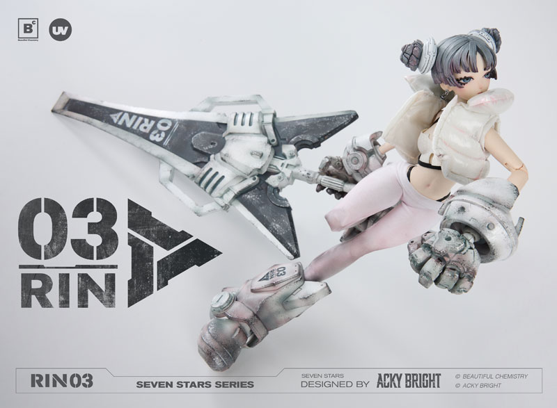 Beautiful Chemistry x Acky Bright Seven Stars Series No.03 Rin 1/6 Complete Model Action Figure(Pre-order)