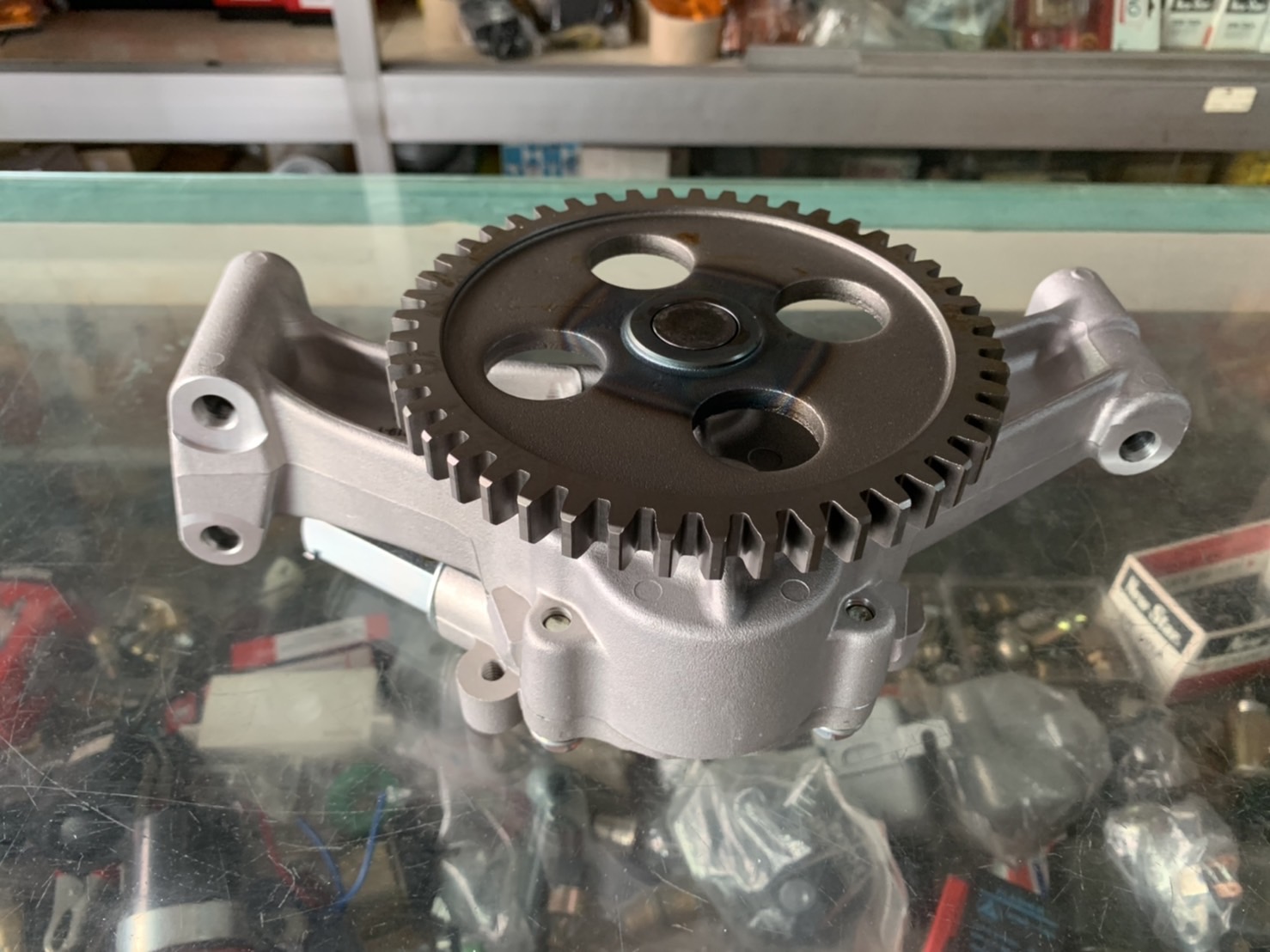 ปั๊มน้ำมันเครื่อง ISUZU Deca 240 320 6SD1 47 ฟัน