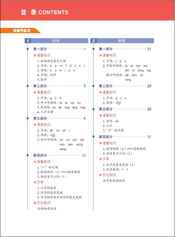 แบบเรียนการอ่านภาษาจีนใหม่เล่ม 1+MP3 新实用汉语课本(第3版)(英文注释)课本1(含1MP3)New Practical Chinese Reader (3rd Edition) (English Annotation) Textbook 1 (including 1MP3)