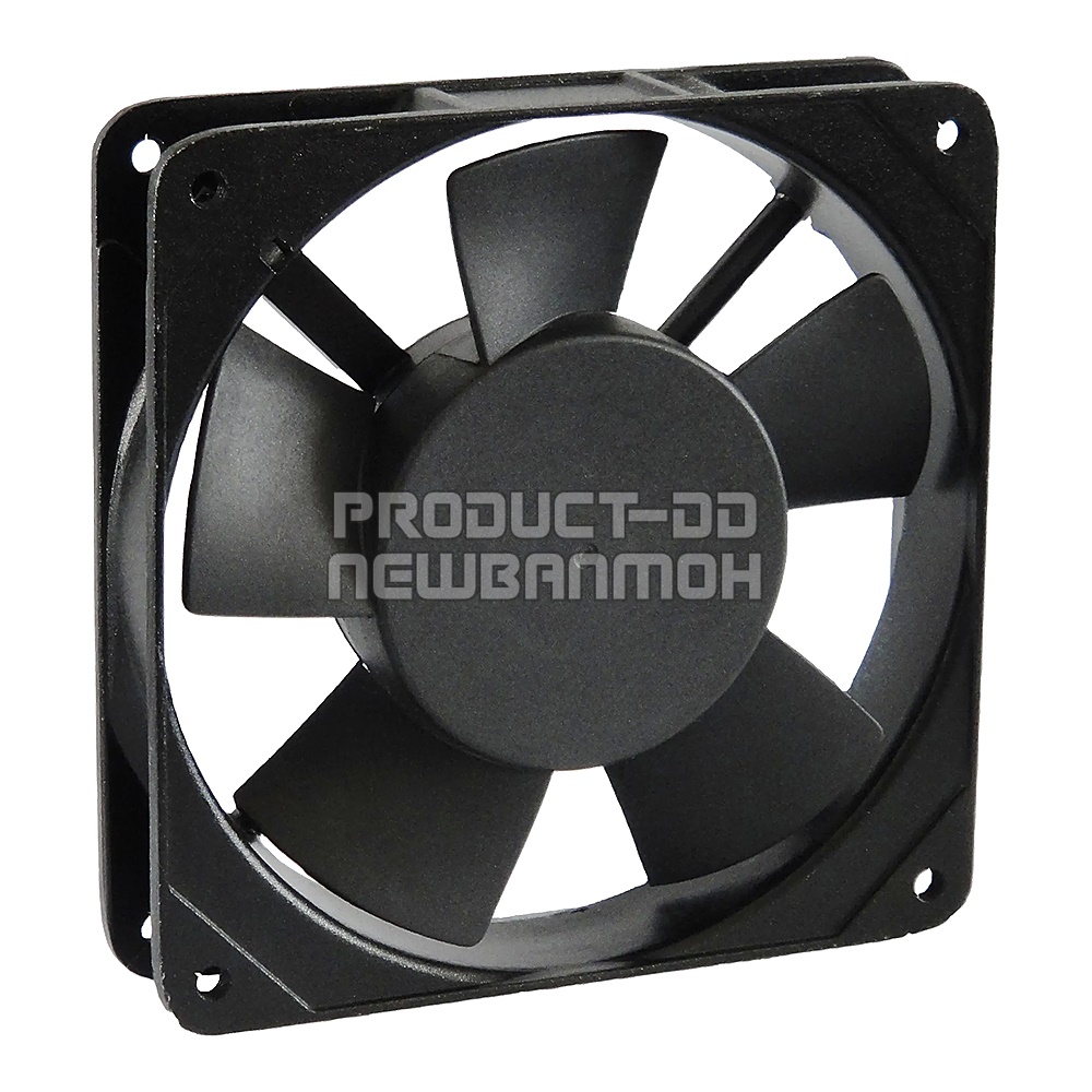 พัดลมระบายความร้อน AC 220V 12025HSL บุช Sleeve Bearing ขนาด 4.5 นิ้ว (12x12x2.5 ซม.)