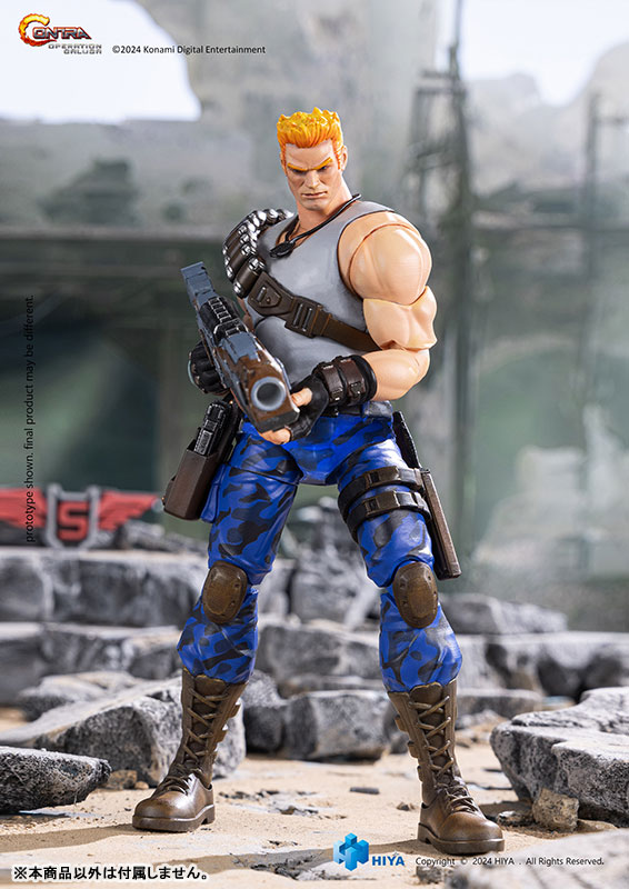 Contra: Operation Galuga 1/12 Exquisite Basic Action Figure Bill Rizer(Provisional Pre-order)