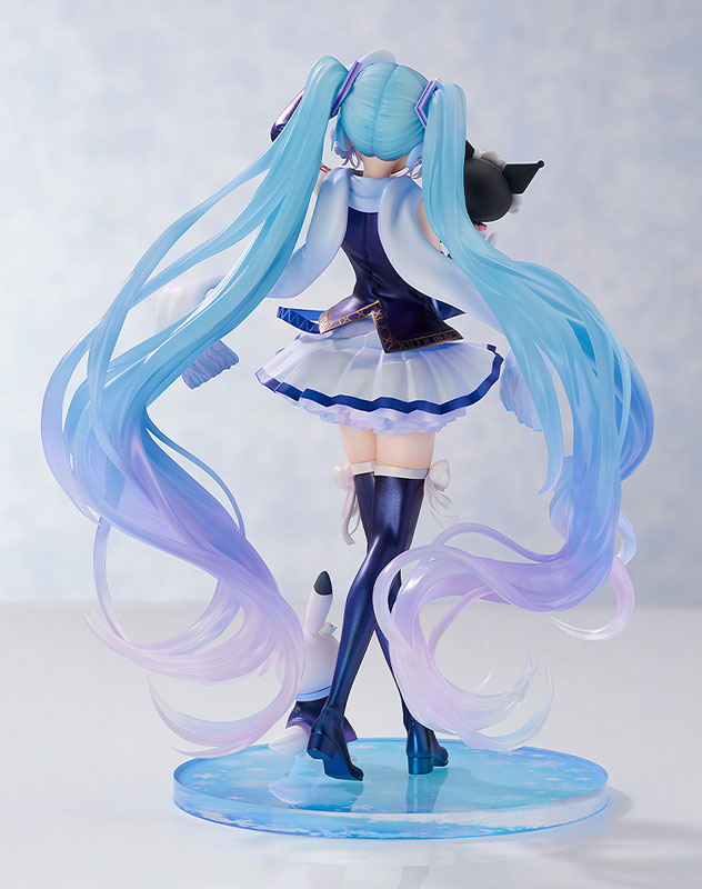 Character Vocal Series 01 Hatsune Miku Snow Miku x Kuromi 1/7 Complete Figure(Pre-order)