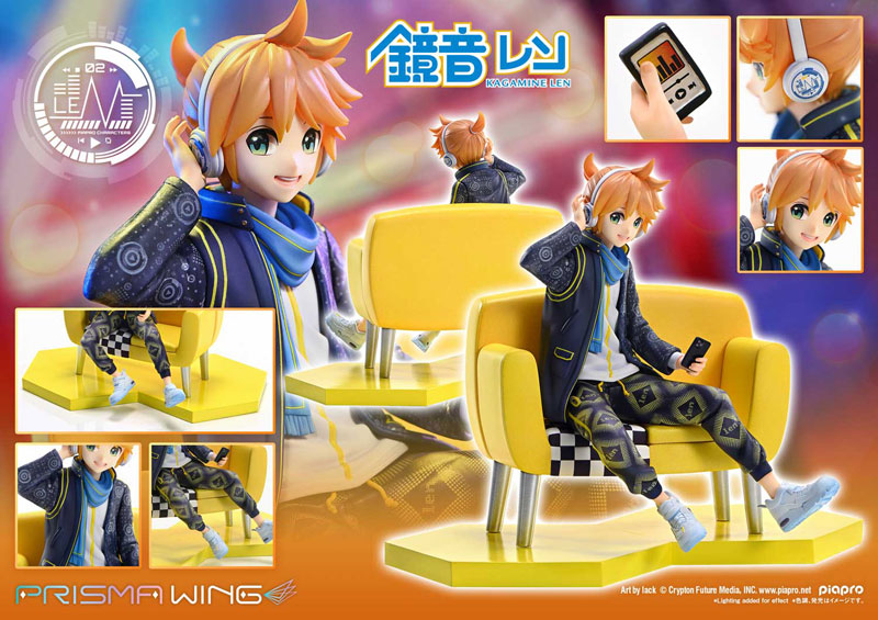 PRISMA WING Piapro Characters Kagamine Len "Art by lack" 1/7 Complete Figure(Pre-order)