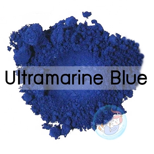 Color Blue : สีน้ำเงิน อัลตร้ามารีนบลู / Ultramarine Blue untreated ชนิดผง กระจายตัวในน้ำ และน้ำมัน ใช้ได้กับเครื่องสำอางทุกประเภท