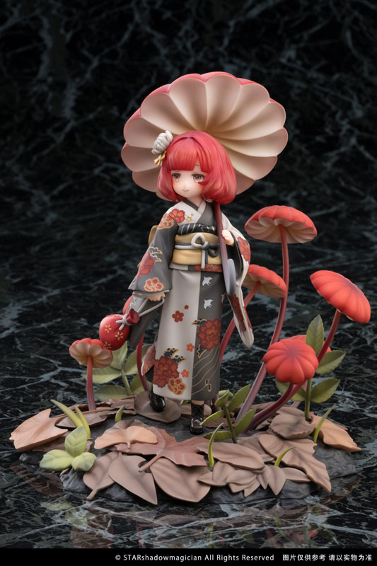 [Bonus] Mushroom Girls Series No.6 Marasmius Haematocephalus 1/1 Complete Figure(Pre-order)
