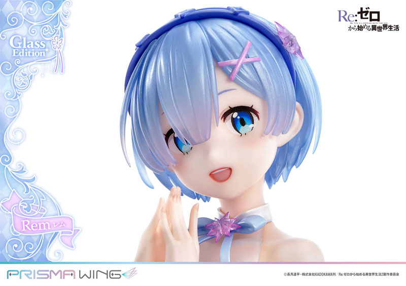 PRISMA WING Re:ZERO -Starting Life in Another World- Rem Glass Edition 1/7 Complete Figure(Pre-order)