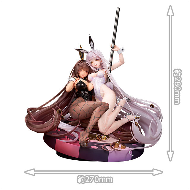 Goddess of Victory: Nikke Noir & Blanc Bunny X 777 Ver. 1/7 Complete Figure(Pre-order)(Single Shipment)