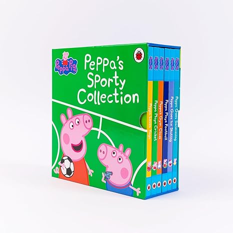 PEPPA'S SPORTY COLLECTION (6 BOOKS) BY DKTODAY