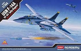 โมเดลเครื่องบิน Academy Model 1/144 AC12626 USN F-14A VF-84 "JOLLY ROGERS"
