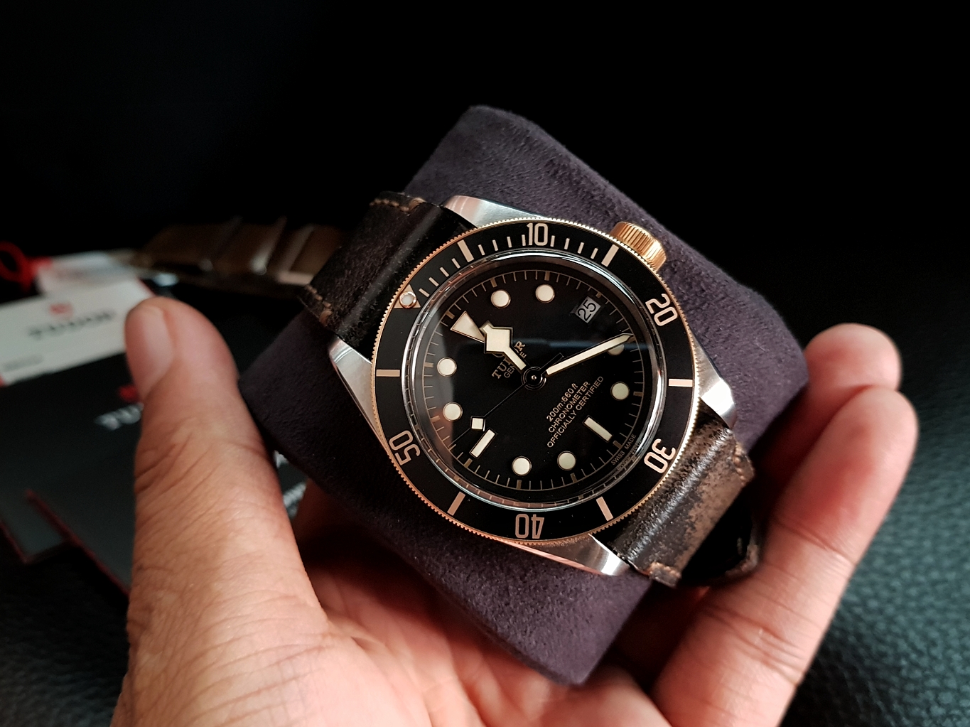 นาฬิกา Tudor Black Bay S&G ทูโทน ครบset ศูนย์ไทย
