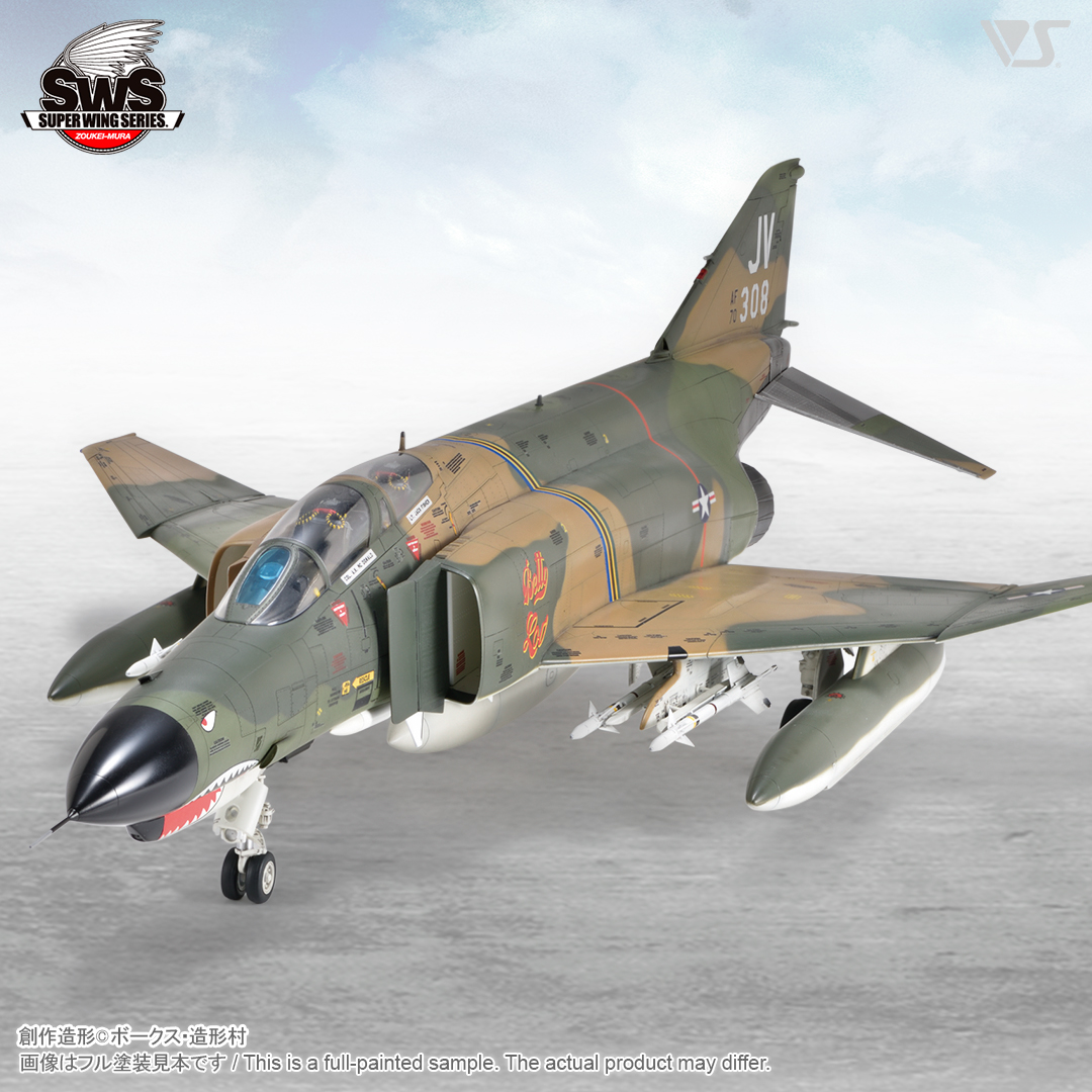 โมเดลเครื่องบิน Zoukei-Mura SWS 1/48 No.10 F-4E Early PHANTOM II