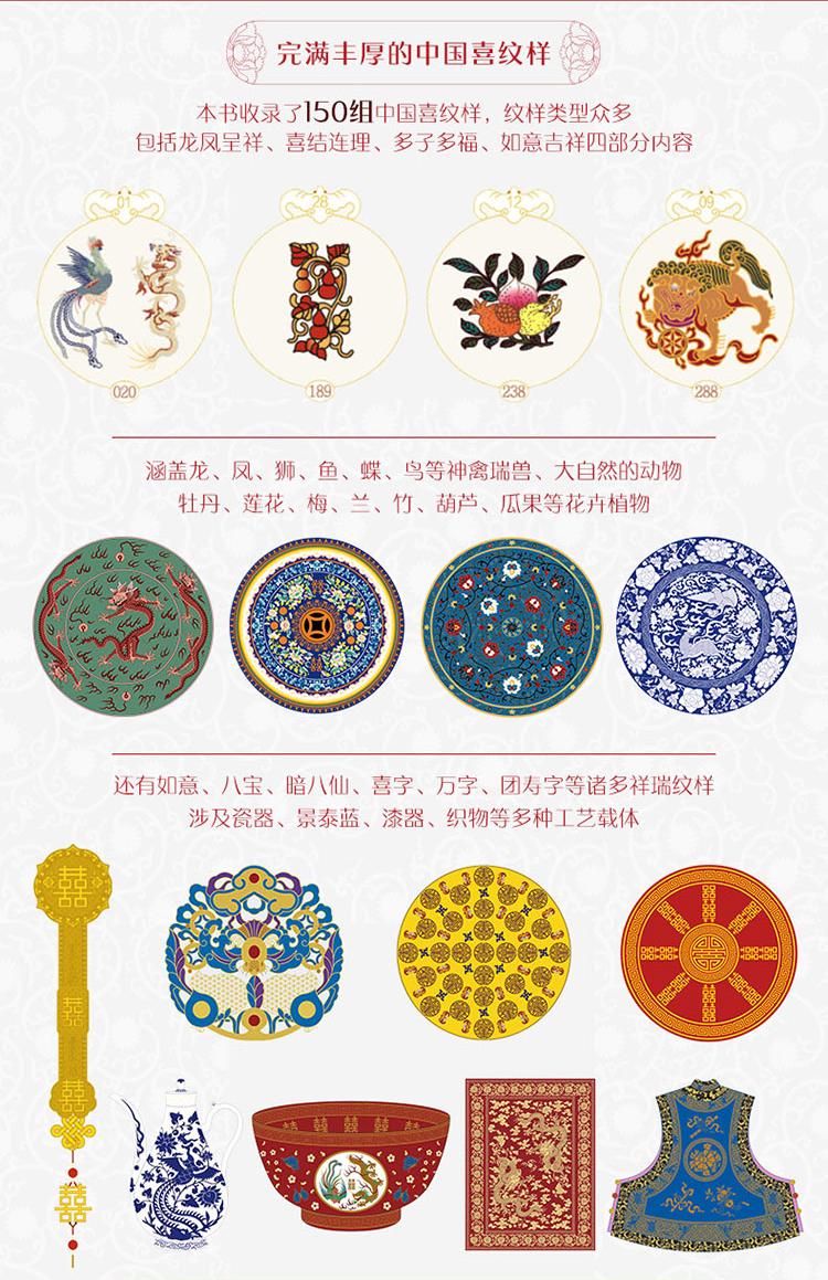 (พร้อมส่ง) หนังสือตัวอย่างลายแพทเทิร์นมงคลของจีน