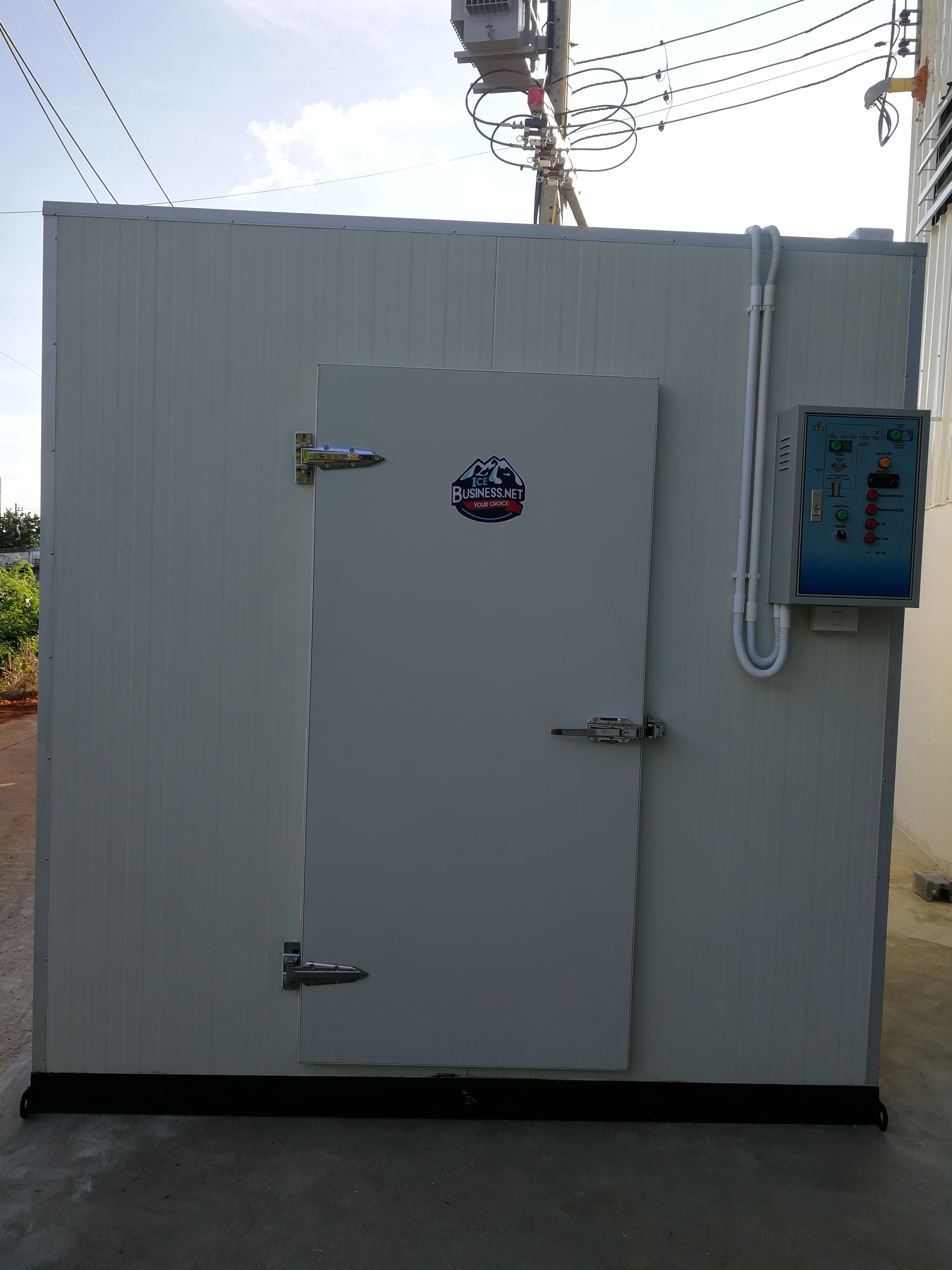 ห้องเย็นสำเร็จรูป ขนาด 2.4x3.6x2.4 ม.