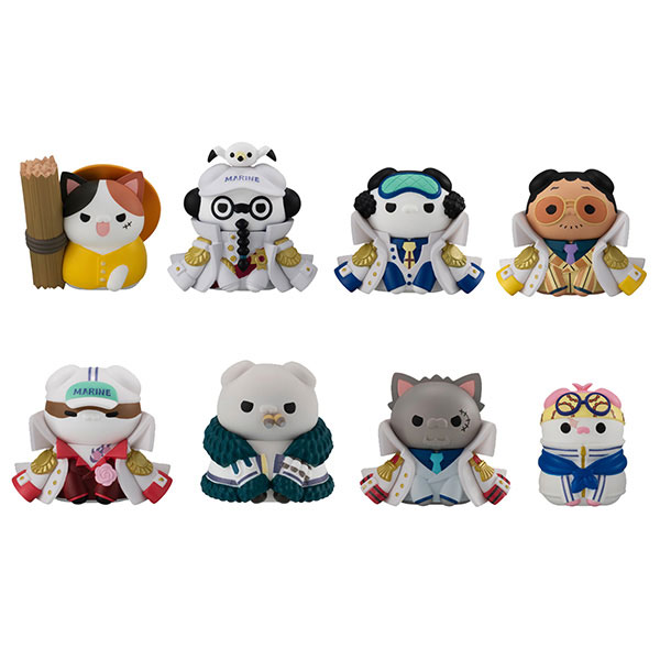 MEGA CAT PROJECT ONE PIECE NYAN PIECE NYAN! Luffy VS Marine Hen 8Pack BOX(Pre-order)