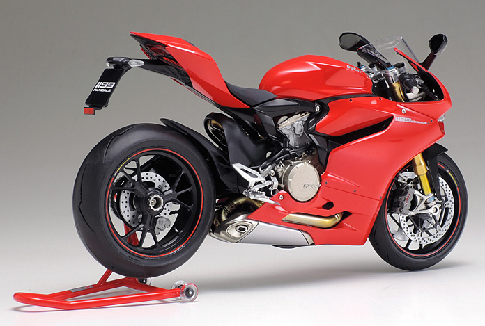 โมเดลมอเตอร์ไซด์ทามิย่า ขนาด 1/12 Tamiya TA14129 Ducati 1199 Panigale S