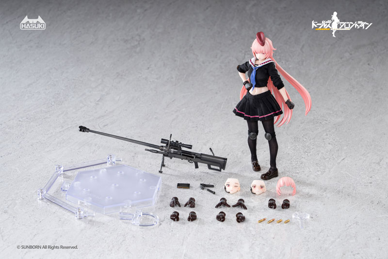 pocket art Series PA011 Girls' Frontline NTW-20 1/12 Complete Model Action Figure(Pre-order)