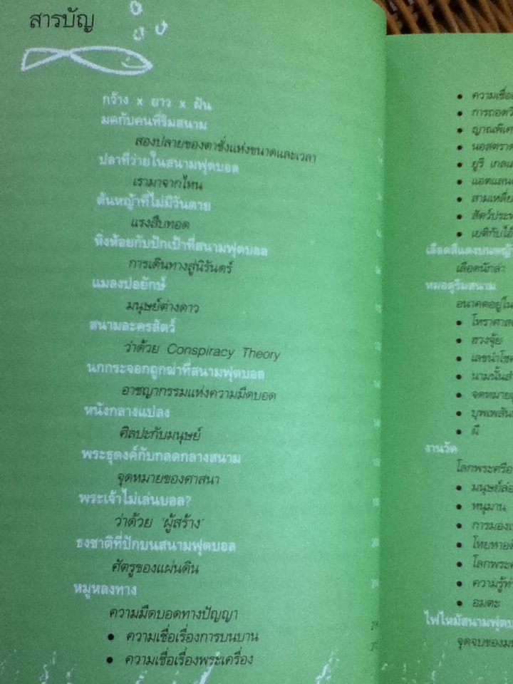ปลาที่ว่ายในสนามฟุตบอล/ วินทร์ เลียววาริณ