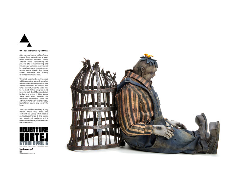 ADVENTURE KARTEL STAIN CYRIL 5 1/6 Collectible Figure(Pre-order)