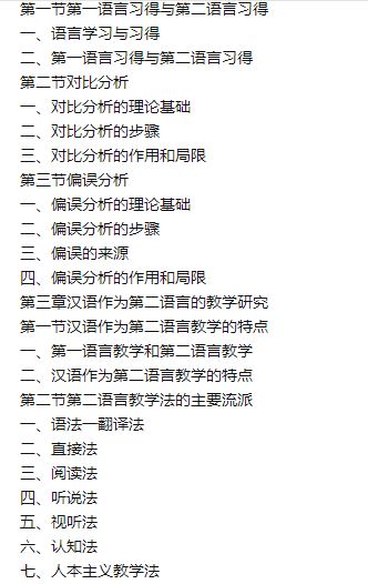 汉语作为第二语言教学研究 Chinese as a Second Language Teaching Research